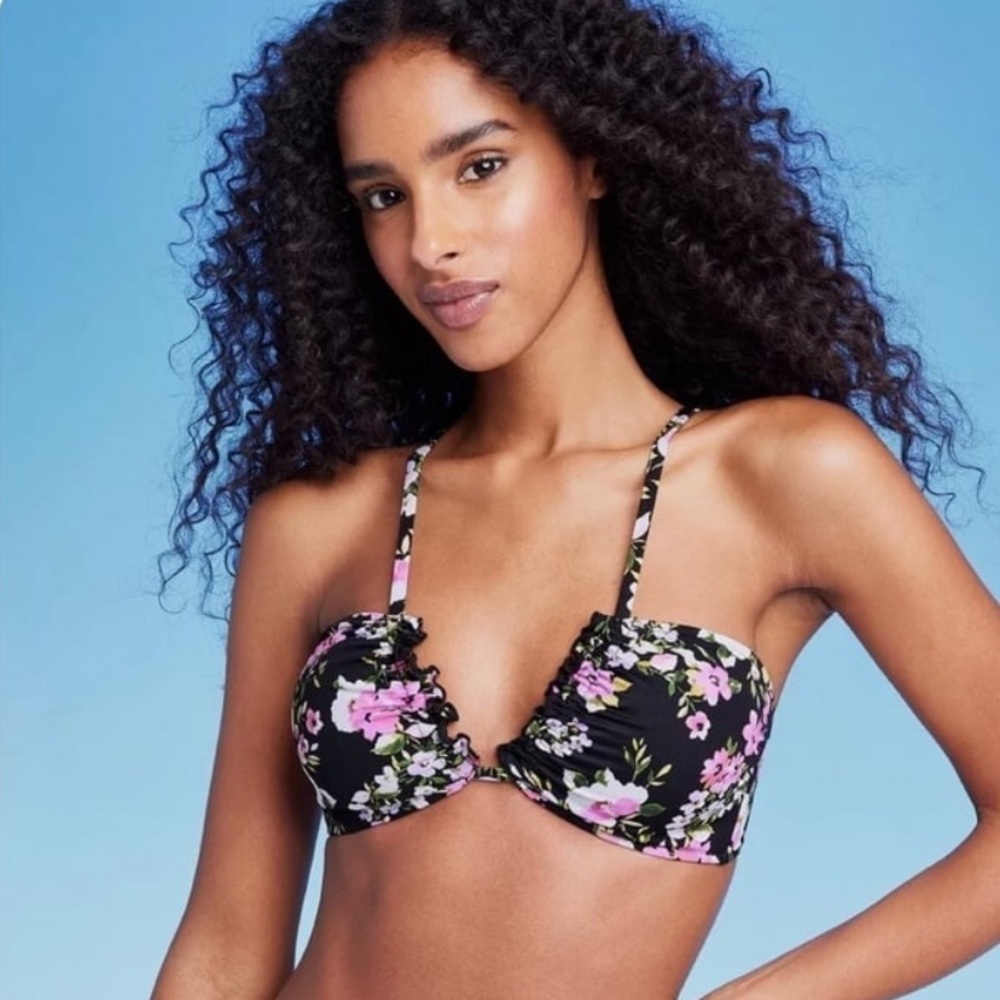 Shade & Shore Bikini Top sz Small NWT